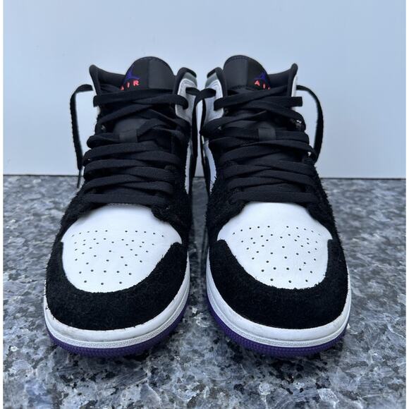 Nike Air Jordan 1 Mid SE Varsity Purple 2020 Men\'s Shoes - Size 8.5 main image 10